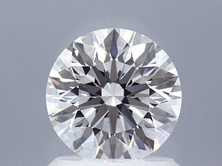 1.27 Carat Round Brilliant Super Ideal Lab Grown Diamond, Certified F-VVS1-3EX-10 H&A.