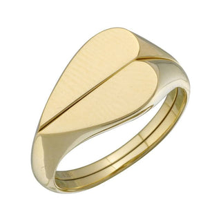 2 in 1 Heart Ring Pair.