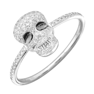 Black Diamond Skull Ring.