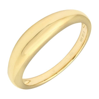 14k Dome Signet Ring.