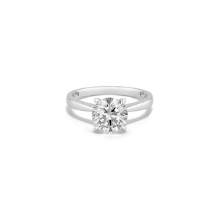 1.02 Carat Lab Grown Ideal Round Brilliant Solitaire Engagement Ring (E Color, VS2 Clarity) IGI Certified