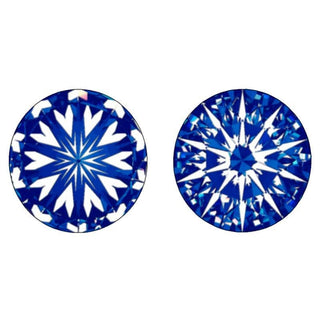 1.06 Carat Loose Round Brilliant Lab Grown Diamond, Certified D-VVS2-3EX-10 H&A - ECOMARK Diamonds