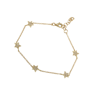 Star Charm Bracelet.