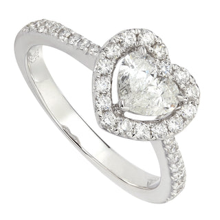 Heart Engagement Ring.