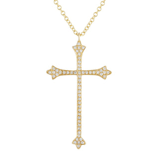 Cross Pendant Necklace.