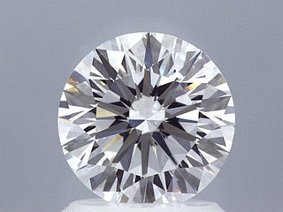 1.5 Carat Round Brilliant Super Ideal Lab Grown Diamond, Certified D-VS1-3EX-10 H&A.