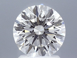 2.07 Carat Round Brilliant Super Ideal Lab Grown Diamond, Certified F-VS1-3EX.