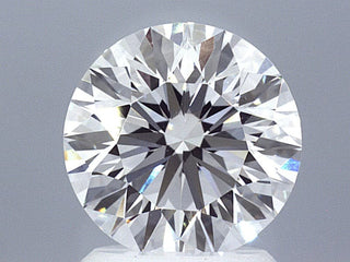 2.07 Carat Round Brilliant Super Ideal Lab Grown Diamond, Certified D-VS1-3EX-10 H&A.