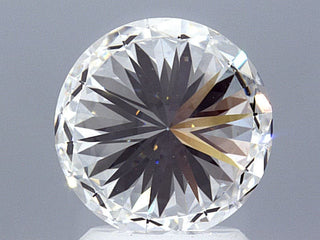 2.5 Carat Round Brilliant Super Ideal Lab Grown Diamond, Certified D-VS1-3EX-10 H&A.