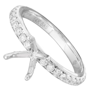 Solitaire Semi-Mount Ring.