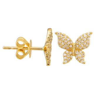Floating Butterfly Studs.