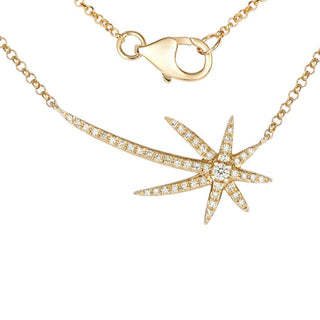 Shooting Star Comet Necklace.