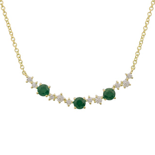 Emerald Strand Necklace.