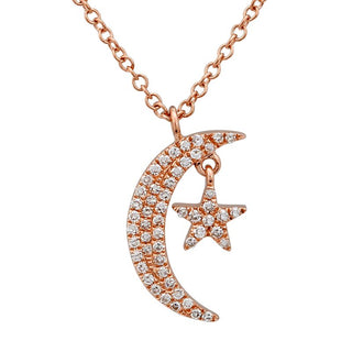 Moon & Star Necklace.