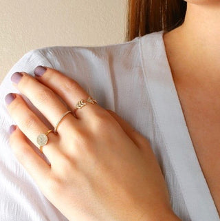 Stackable Disc Ring.