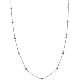 Extra Long Diamond Strand Necklace.