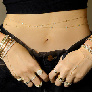 Diamond Hand Chain Bracelet.